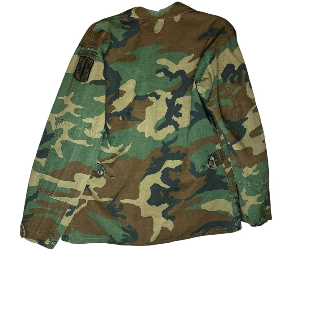 Authentic Military Field Jacket Olive Camo Drab Utility Coat - Picture 2 of 8